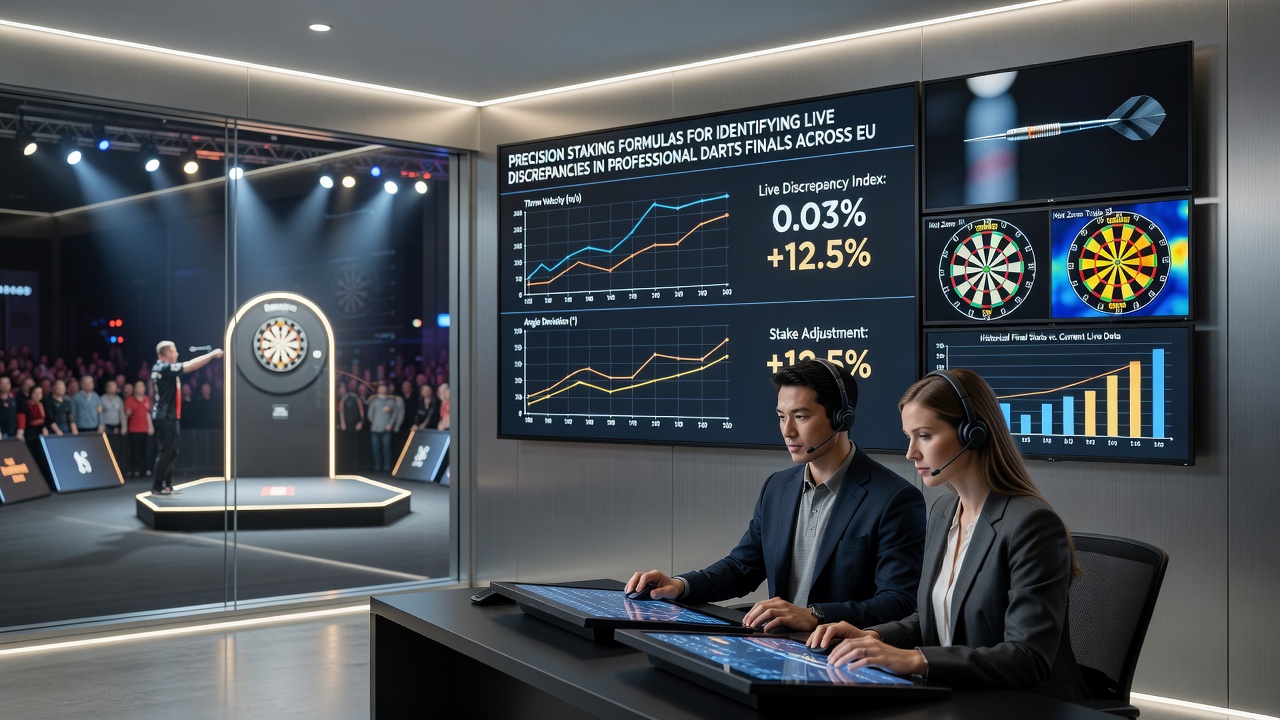 Live betting interface showing darts final odds comparison across European exchanges with highlighted discrepancy