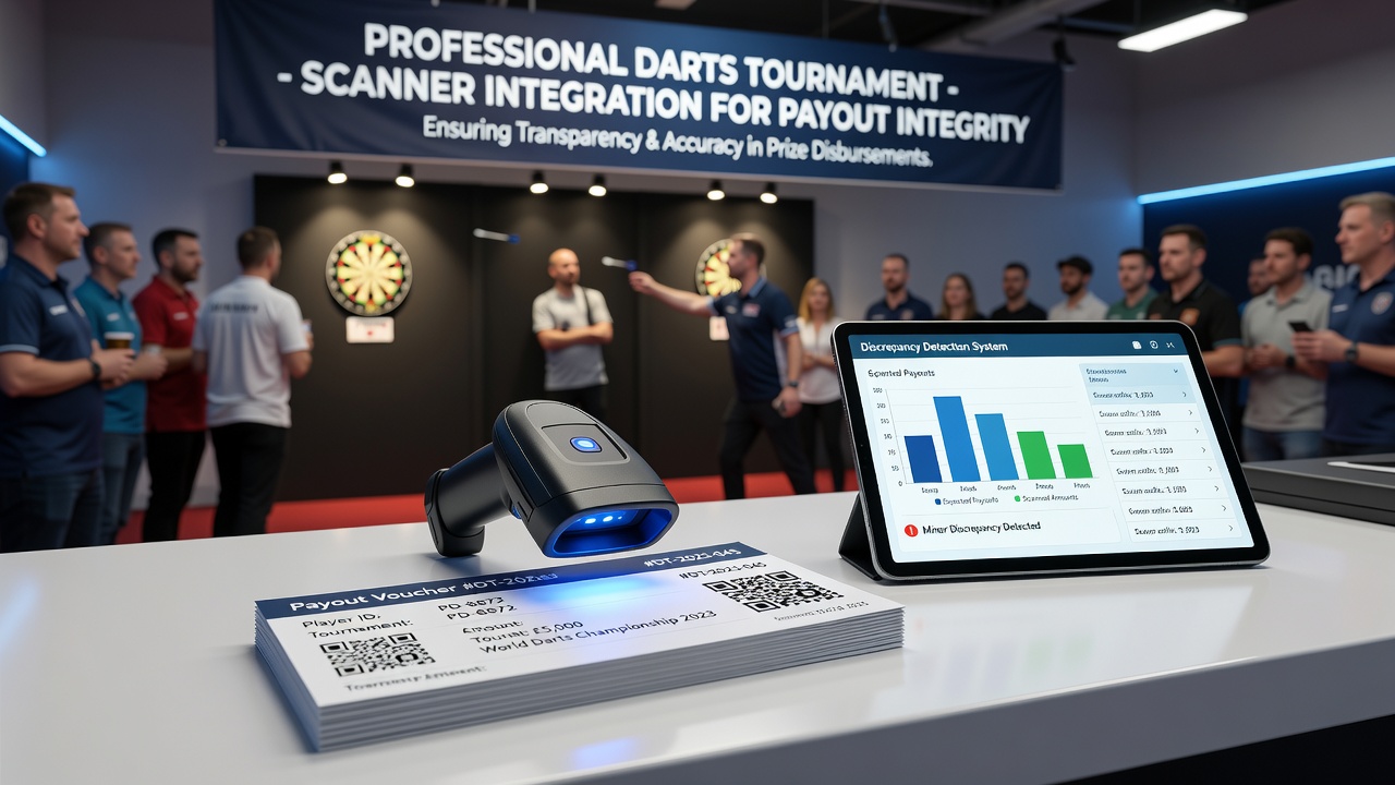 Live darts odds scanner dashboard highlighting payout discrepancies during tournament play