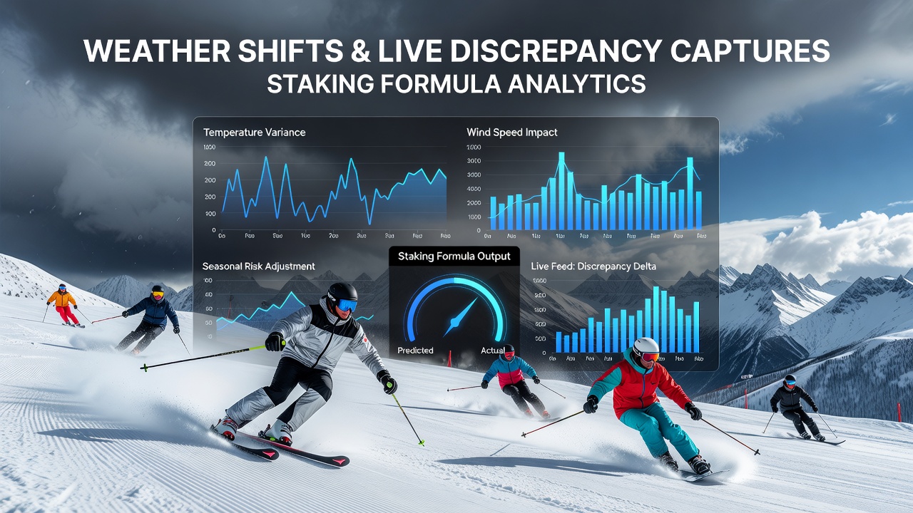 Cross-market aggregator dashboard displaying weather-adjusted odds for winter sports events